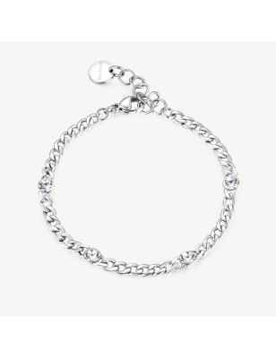 BRACCIALI CATENA GRUMETTA DONNA BROSWAY SYMPHONIA BYM85 BROSWAY