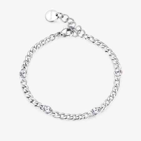 BRACCIALI CATENA GRUMETTA DONNA BROSWAY SYMPHONIA BYM85 BROSWAY