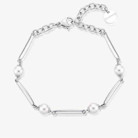 BRACCIALE SEMIRIGIDO CON PERLE DONNA BROSWAY AFFINITY BFF164 BROSWAY