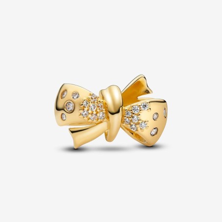 CHARM FIOCCO PLACCATO ORO DONNA PANDORA 