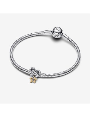 CHARM OPENWORK CUORE E STELLA MY LUCKY STAR DONNA PANDORA 