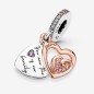 CHARM PENDENTE CUORI INTRECCIATI PANDORA MOMENTS