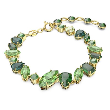 BRACCIALE GEMA VERDE TAGLIO MISTO DONNA SWAROVSKI 