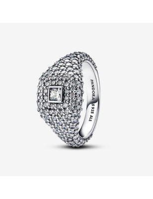 ANELLO COCKTAIL CON PAVE' MIS.50 PANDORA TIMELESS