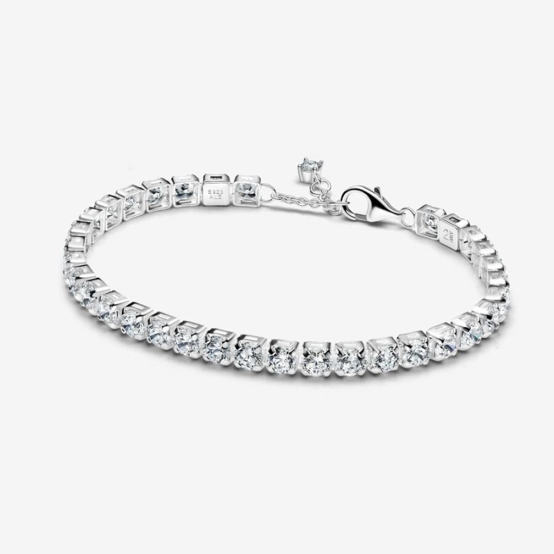 BRACCIALE TENNIS CON PIETRE GRANDI 16CM DONNA PANDORA 