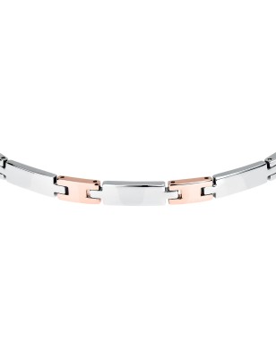 BRACCIALE ACCIAIO ROSE GOLD MOTOWN UOMO MORELLATO 