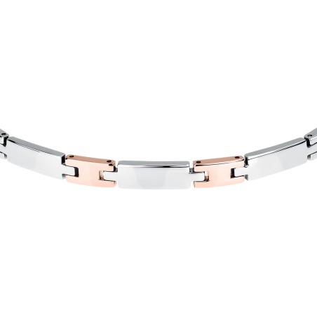 BRACCIALE ACCIAIO ROSE GOLD MOTOWN UOMO MORELLATO 