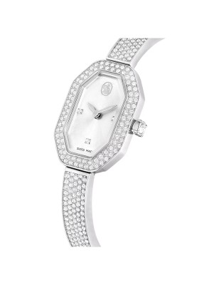 OROLOGIO DEXTERA BANGLE RODIO DONNA SWAROVSKI 