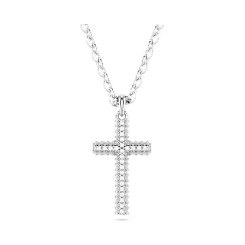 COLLANA INSIGNE PAVÉ CROCE RODIO DONNA SWAROVSKI 