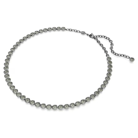 COLLANA IMBER TENNIS TAGLIO TONDO GRIGIA SWAROVSKI