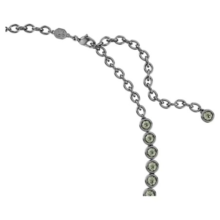 COLLANA IMBER TENNIS TAGLIO TONDO GRIGIA SWAROVSKI