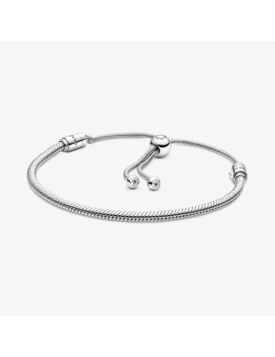 BRACCIALE ARGENTO CHIUSURA SCORREVOLE PANDORA