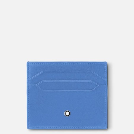 PORTA CARTE DI CREDITO DUSTY BLUE UOMO-DONNA MONTBLANC MEISTERSTUCK