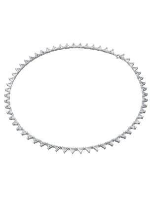 COLLANA TENNIS MATRIX TAGLIO TRIANGOLO DONNA SWAROVSKI