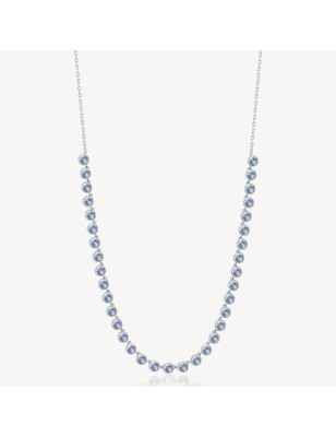 COLLANA SYMPHONIA ACCIAIO E CRISTALLI BLU BROSWAY BYM158 BROSWAY