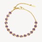 BRACCIALE CRISTALLI AMETHYST DONNA BROSWAY SYMPHONIA