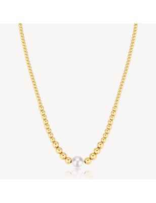 COLLANA PERFECT COLOR ORO CON PERLA DONNA BROSWAY  BPC04 BROSWAY