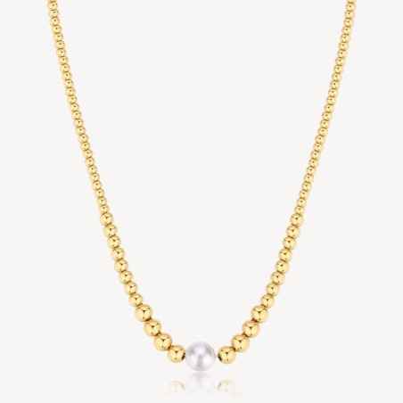 COLLANA PERFECT COLOR ORO CON PERLA DONNA BROSWAY  BPC04 BROSWAY