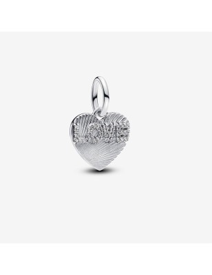 CHARM PENDENTE CUORE LOVE DONNA PANDORA MOMENTS