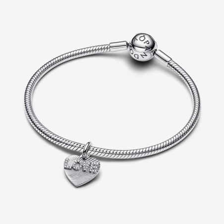 CHARM PENDENTE CUORE LOVE DONNA PANDORA MOMENTS