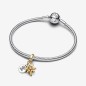 CHARM PENDENTE STELLA POLARE DIAMANTE CREATO DONNA PANDORA 