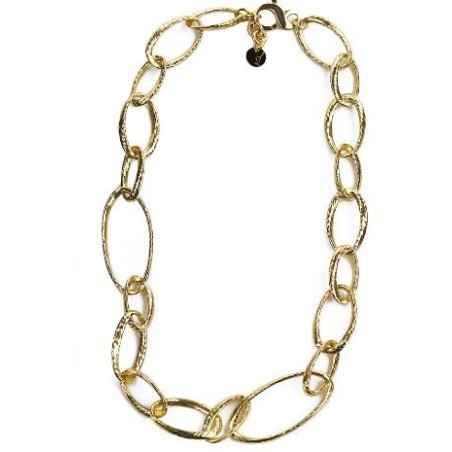 COLLANA CATENE CON ANELLI OVALI DONNA AQUAFORTE GLAMOUR H4184521 AQUAFORTE