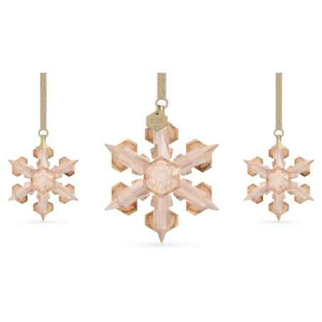 DECORAZIONE 2022 SET STELLE NATALE ROSE SWAROVSKI 5634890 SWAROVSKI