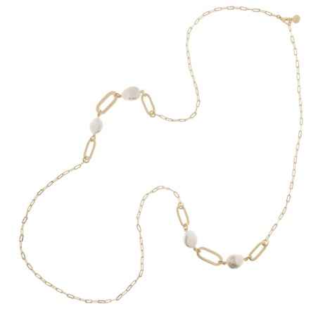 COLLANA LUNGA PERLE BAROCCHE 100CM PERLE CHIC DONNA AQUAFORTE  H4184968 AQUAFORTE