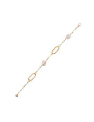 BRACCIALE CON 2 PERLE BAROCCHE PERLE CHIC DONNA AQUAFORTE  H4182811 AQUAFORTE