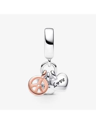 CHARM PENDENTE PACE, AMORE E LIBERTÀ DONNA PANDORA  782572C01 PANDORA