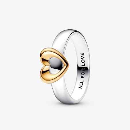 ANELLO CUORE SCORREVOLE ALL FOR LOVE M.48 DONNA PANDORA  162504C00-48 PANDORA