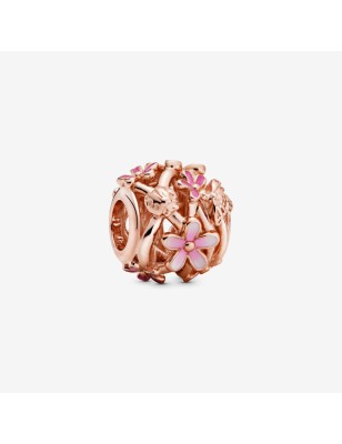 CHARM OPENWORK MARGHERITA ROSA DONNA PANDORA 