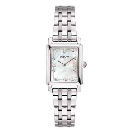 OROLOGIO TANK MADREPERLA DIAMANTI DONNA BULOVA SUTTON 96P244 BULOVA