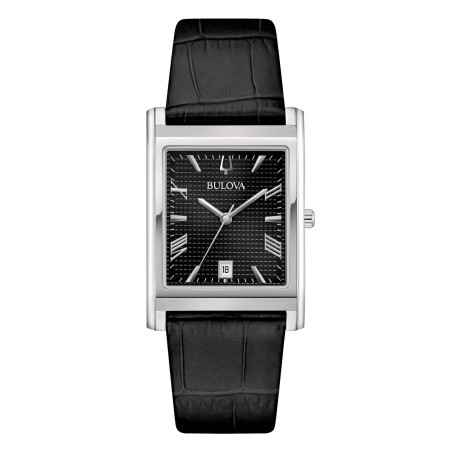 OROLOGIO RECTANGLE TOTAL BLACK DONNA BULOVA CLASSIC 96B445 BULOVA