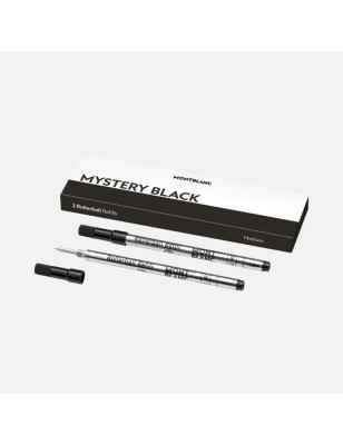 2 REFILL PER ROLLER M MYSTERY BLACK MONTBLANC MEISTERSTUCK 128231 MONTBLANC