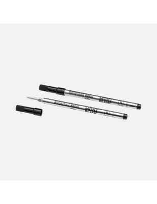 2 REFILL PER ROLLER M MYSTERY BLACK MONTBLANC MEISTERSTUCK