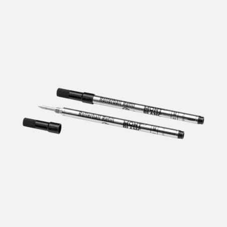 2 REFILL PER ROLLER M MYSTERY BLACK MONTBLANC MEISTERSTUCK