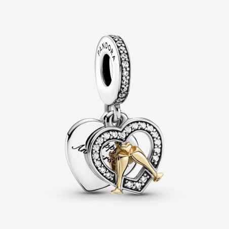 CHARM PENDENTE BUON ANNIVERSARIO PANDORA 799322C01 PANDORA