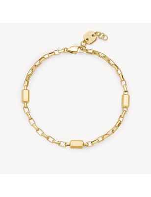 BRACCIALE CATENA ACCIAO PVD ORO LOGAN UOMO BROSWAY  BOA15 BROSWAY