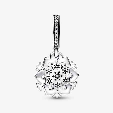 CHARM DOPPIO FIOCCO DI NEVE DONNA PANDORA MOMENTS