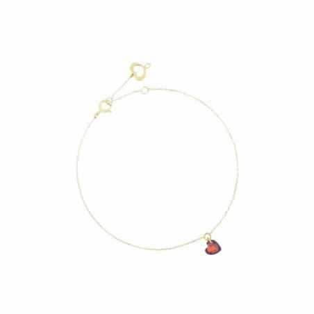 BRACCIALE 18KT CUORE NUDO ROSSO DONNA MAMAN ET SOPHIE  BRCUNGR MAMAN ET SOPHIE