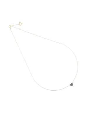 COLLANA 18KT CUORE CROMO DONNA MAMAN ET SOPHIE AURUM