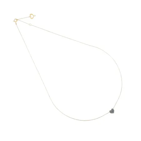 COLLANA 18KT CUORE CROMO DONNA MAMAN ET SOPHIE AURUM