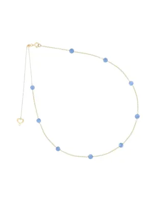 COLLANA 18KT NUVOLE CIANITE DONNA MAMAN ET SOPHIE AURUM GHPTACI MAMAN ET SOPHIE