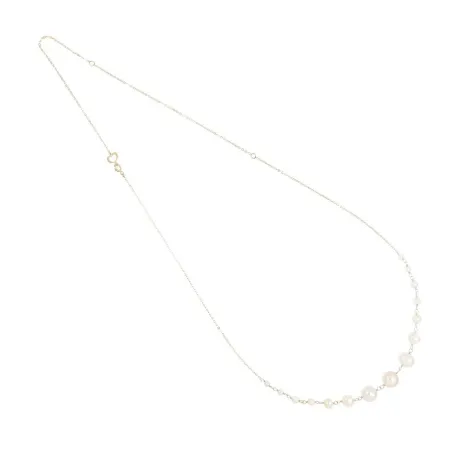 COLLANA 18KT PERLE ONDA BIANCA DONNA MAMAN ET SOPHIE AURUM