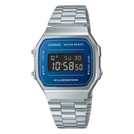 OROLOGIO SPECCHIO BLU UOMO-DONNA CASIO VINTAGE