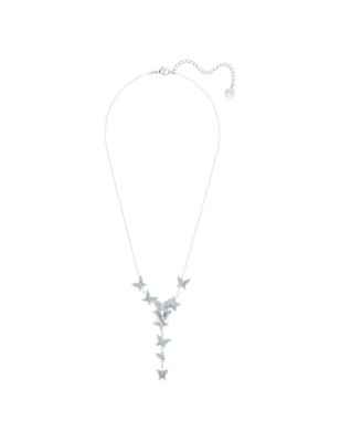 COLLANA A Y LILIA FARFALLA BLU DONNA SWAROVSKI 