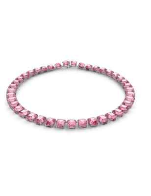 COLLANA TAGLIO OTTAGONALE ROSA SWAROVSKI MILLENIA