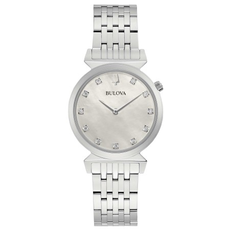 OROLOGIO MADREPERLA E DIAMANTI DONNA BULOVA REGATTA 96P216 BULOVA