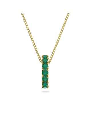 COLLANA PENDENTE EXALTA VERDE DONNA SWAROVSKI 